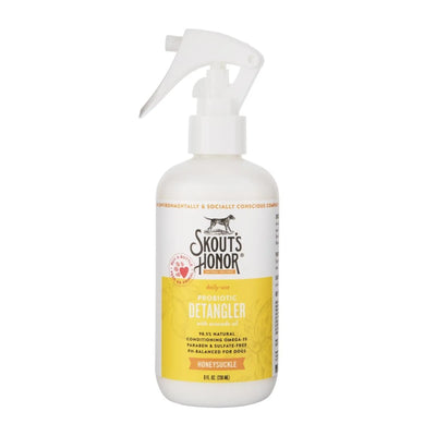 Skouts Honor Dog Detangler Honeysuckle 8oz. Skouts Honor