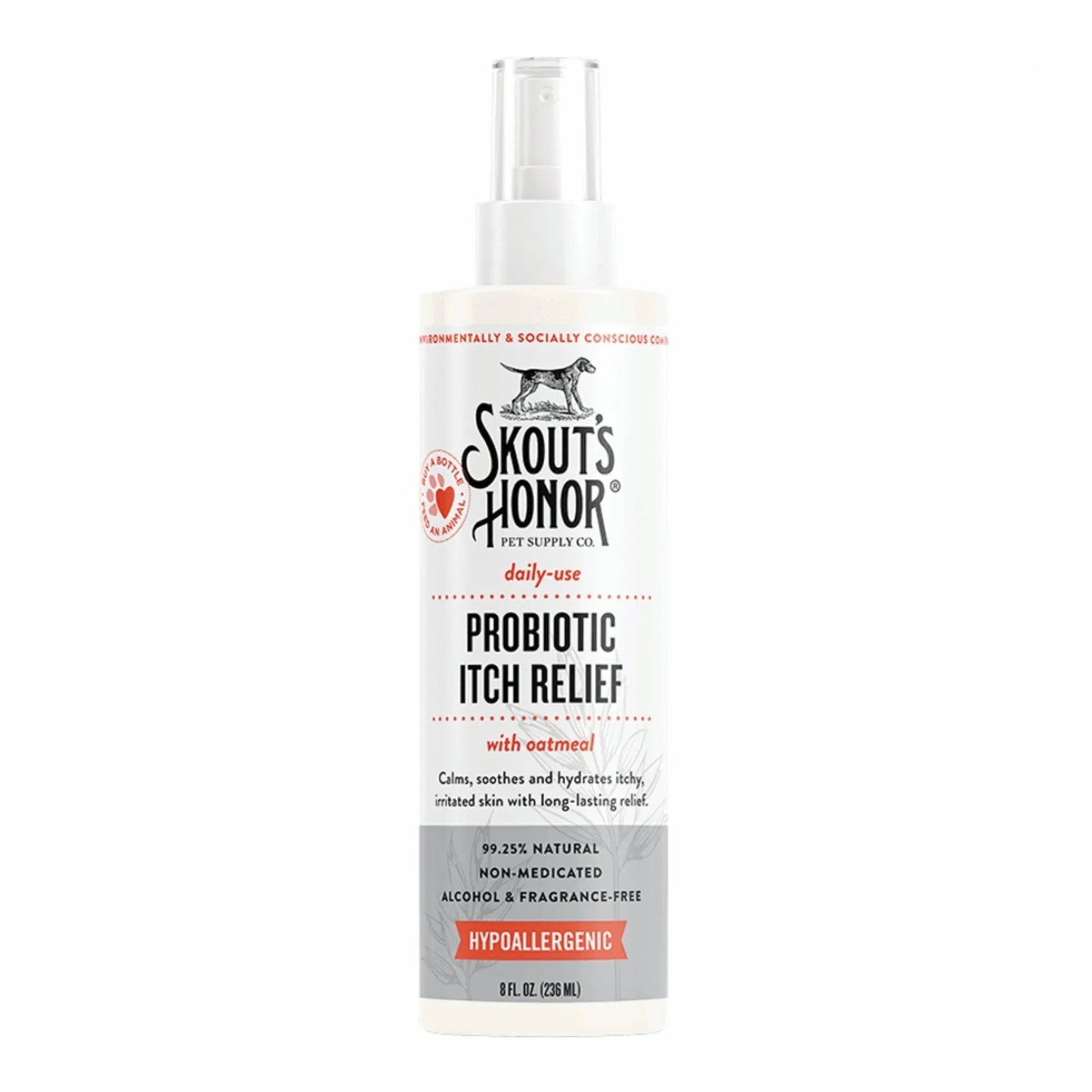 Skouts Honor Dog Probiotic Anti Itch Relief 8oz. Skouts Honor