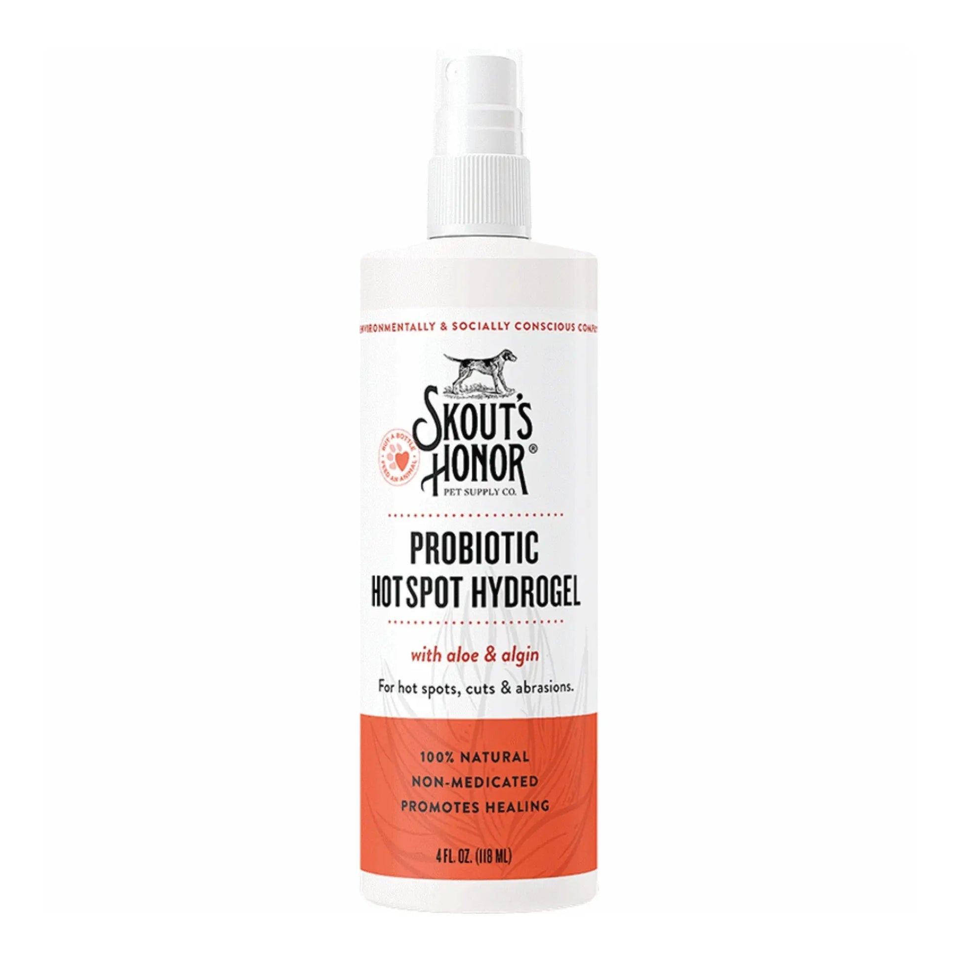 Skouts Honor Dog Probiotic Hotspot Hydrogel 4oz. Skouts Honor