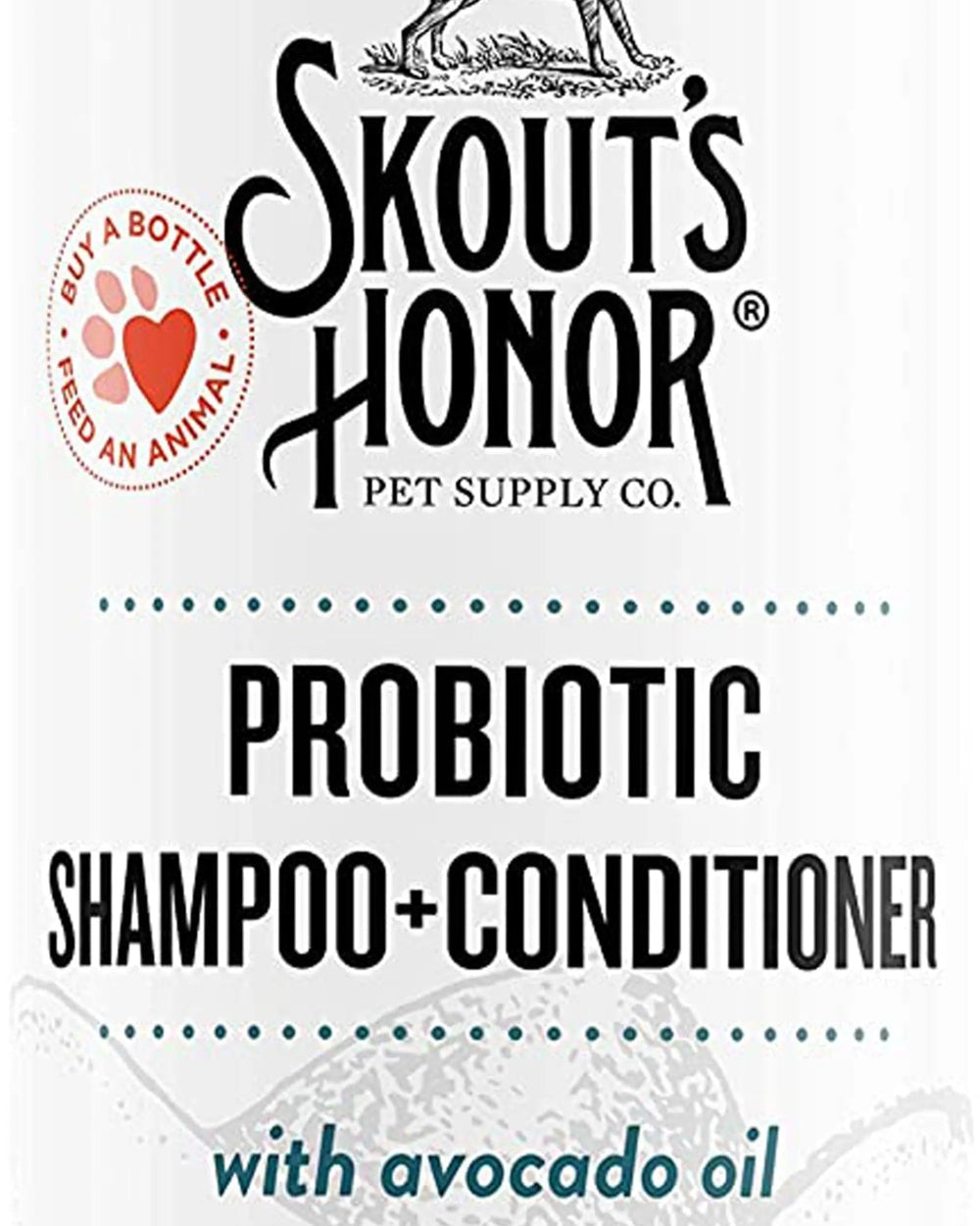 Skouts Honor Dog Probiotic Shampoo-Conditioner For Puppies 16oz. Skouts Honor