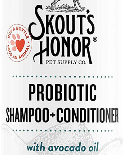 Skouts Honor Dog Probiotic Shampoo-Conditioner For Puppies 16oz. Skouts Honor