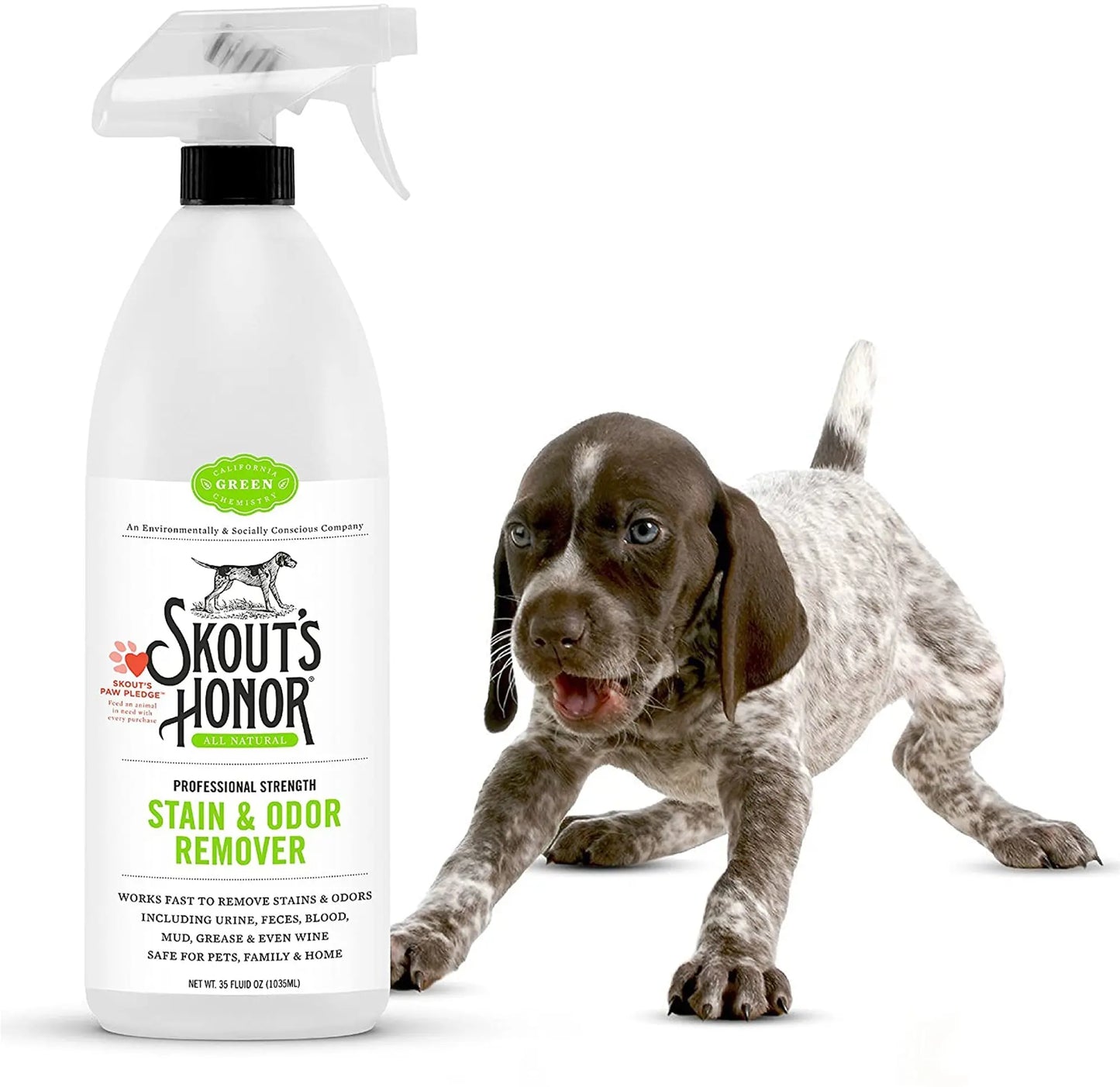 Skouts Honor Dog Remover Stain and Odor 35Oz Skouts Honor