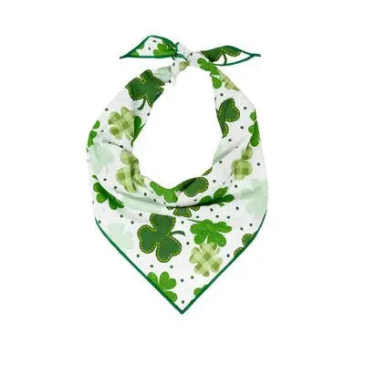 St Patrick's Day Bandana | St Paddy | Shamrocks Hunter K9