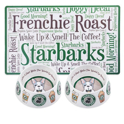 Starbarks Bowls & Mat
