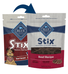 Blue Buffalo Blue Stix Soft-Moist Treats Beef Recipe (5oz)