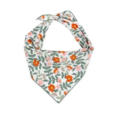 Strawberry Fields Floral Dog Bandana.