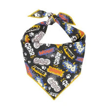 Super Hero Words Dog Bandana Hunter K9