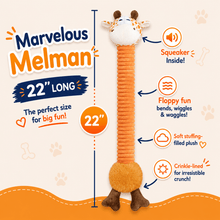 22" Long Plush Dog Toy