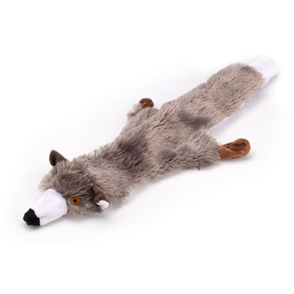 Crinkle Critters Stuffing-Free Dog Toy with Squeaker