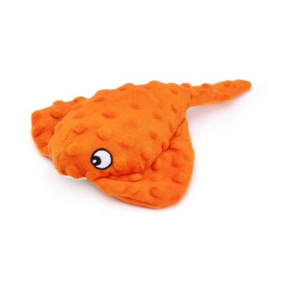 Pebbly Pal Plush Dog Toy with Squeaker