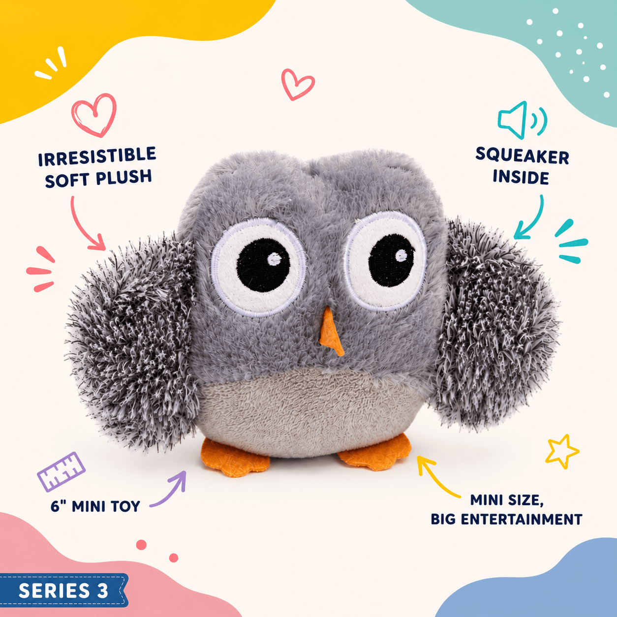 Mini Plush Dog Toy Collection - Series 3