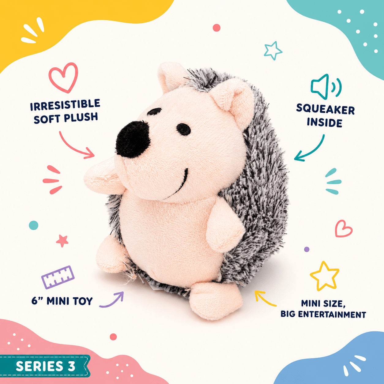 Mini Plush Dog Toy Collection - Series 3