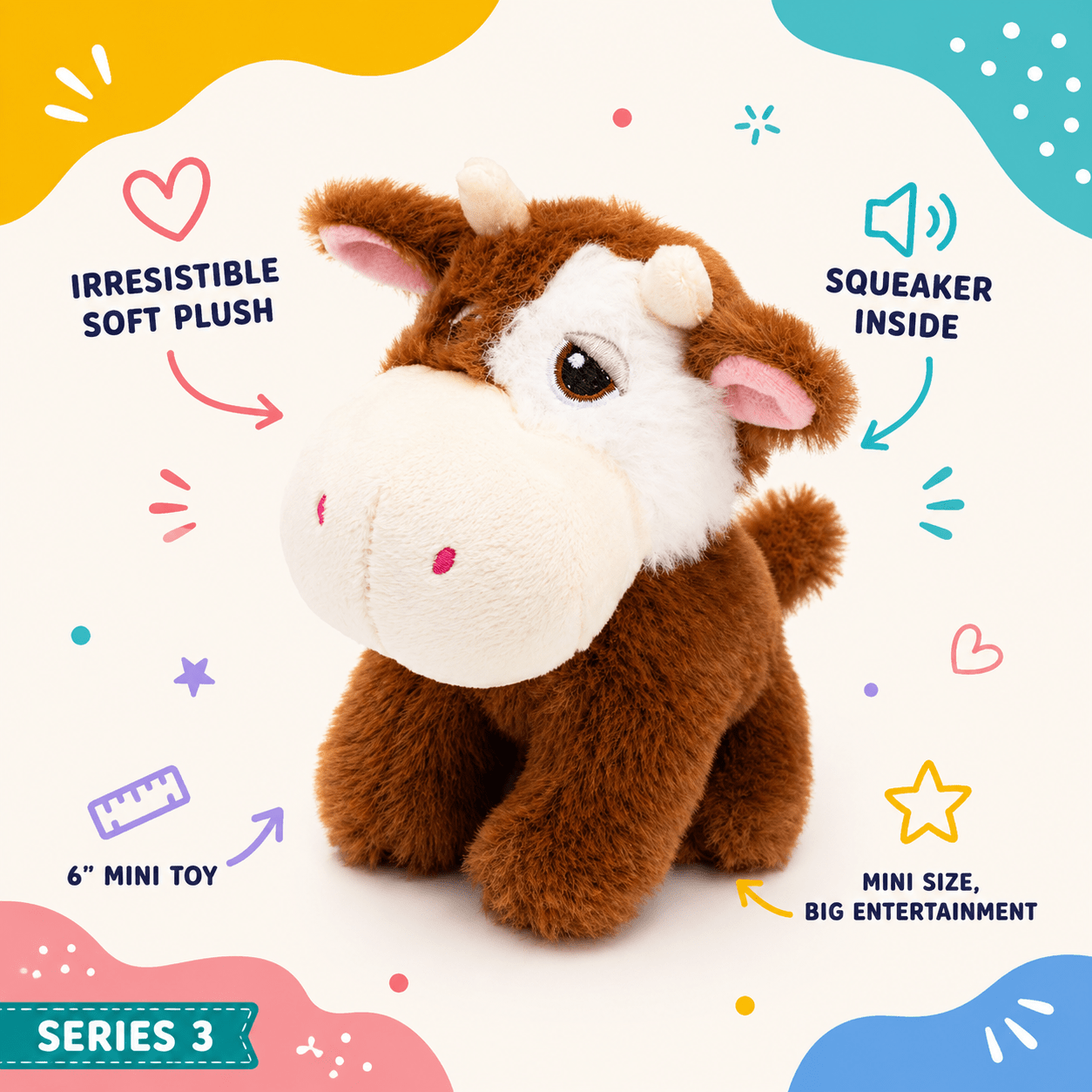 Mini Plush Dog Toy Collection - Series 3