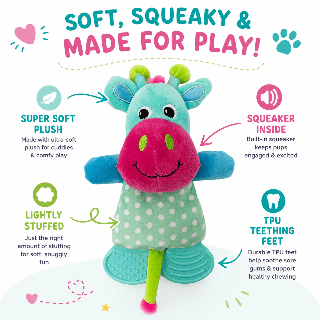 10" Soft Dog Toy Collection