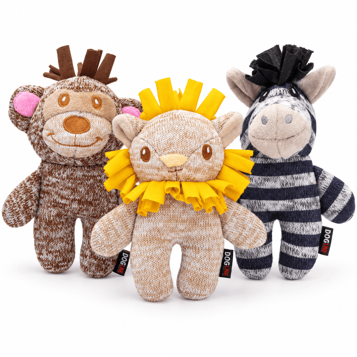 Cozy Crinkle Dog Toy Collection