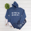 This Totally Has Dog Hair on It Adult Unisex Indigo Blue Hoodie