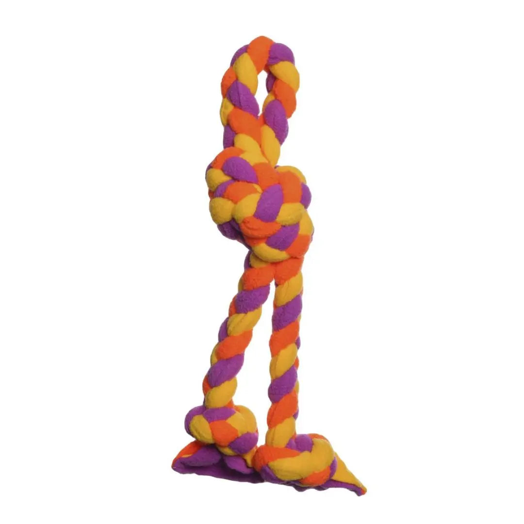 Tall Tails Dog Braided Fleece Tug 15 Inch Tall Tails