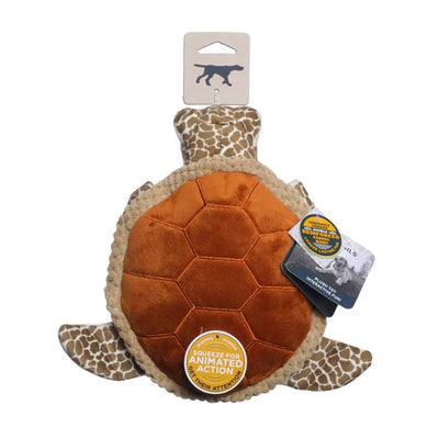 Tall Tails Dog Toy Animated Sea Turtle 10 Inch Tall Tails