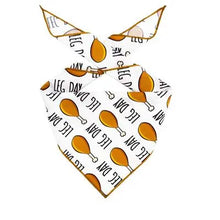 Thanksgiving Leg Day Dog Bandana Hunter K9