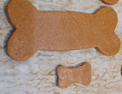 MONSTER Peanut Butter Bone 🦴 Handmade Organic Dog Treat