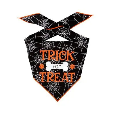 Trick for Treat Halloween Dog Bandana Hunter K9
