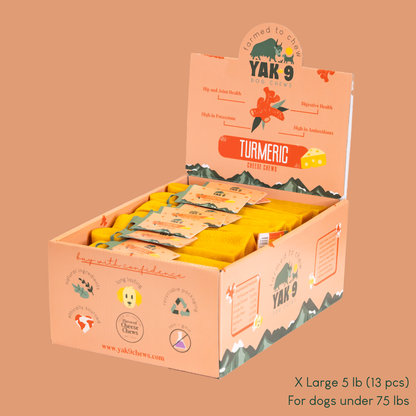 Turmeric Cheese Chews for Dogs
