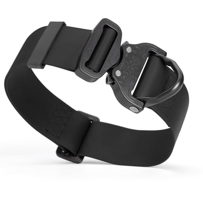 Viper BioThane Tactical Dog Collar with Cobra Buckle, 1.75" Wide