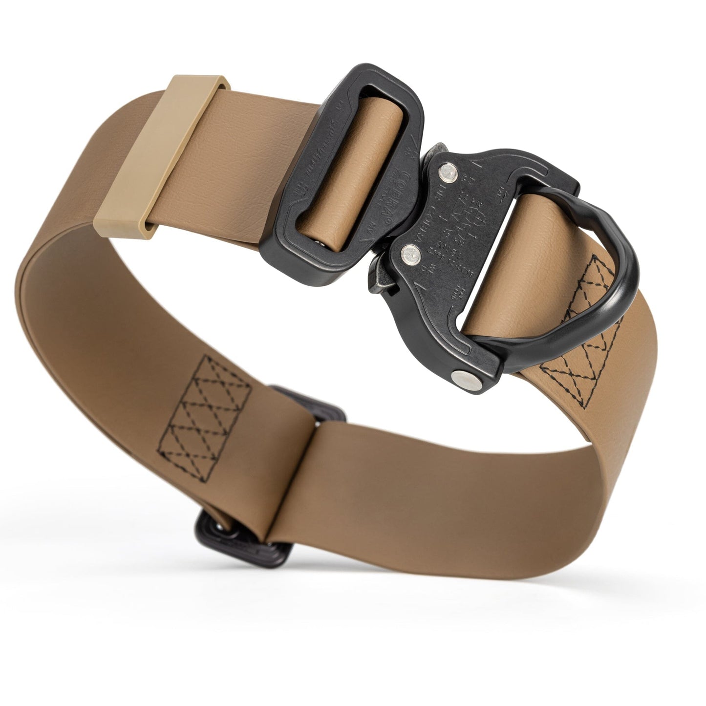 Viper BioThane Tactical Dog Collar with Cobra Buckle, 1.75" Wide