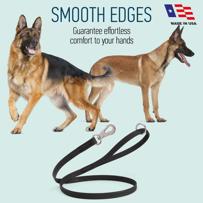 Viper Pebble Emboss Biothane Dog Leash with SPRENGER Stainless Steel Hook