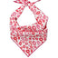 Valentine Lips Dog Bandana.