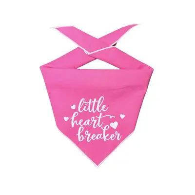 Valentines Day Dog Bandana | Little Heart Breaker Hunter K9