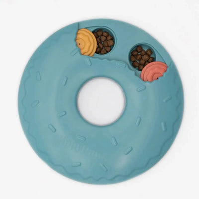 Zippypaws Smartypaws Puzzler Donut Slider Blue Zippyclaws