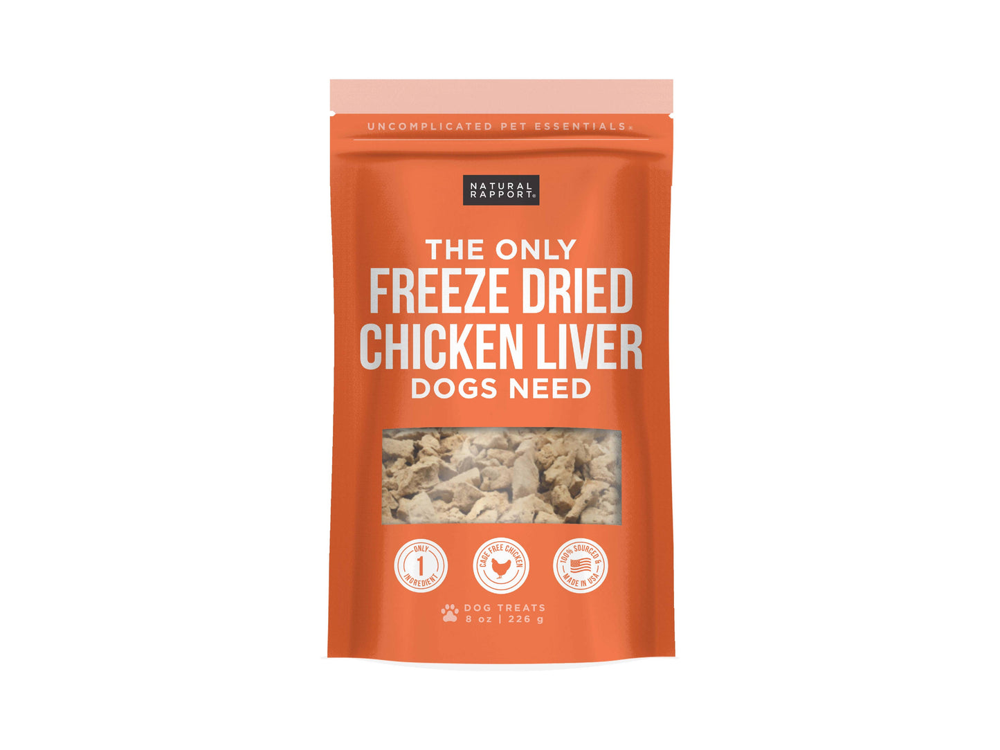 The Only Freeze Dried Chicken Liver Dogs Need