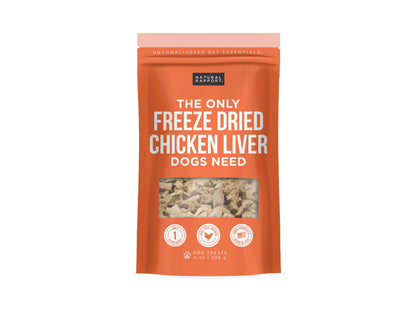 The Only Freeze Dried Chicken Liver Dogs Need