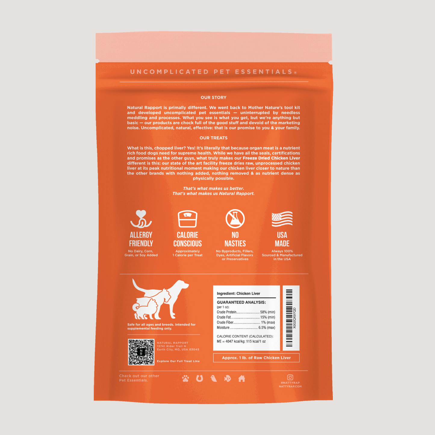 The Only Freeze Dried Chicken Liver Dogs Need