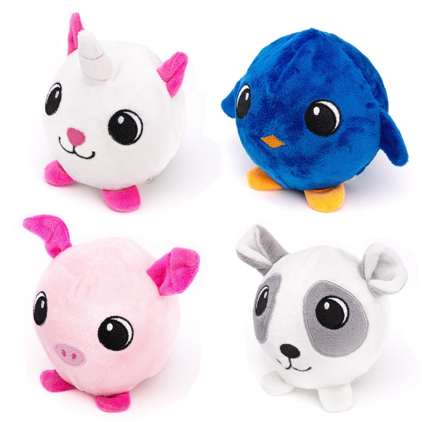 4" Ball Buddy Dog Toy with Ball-Shaped Squeaker