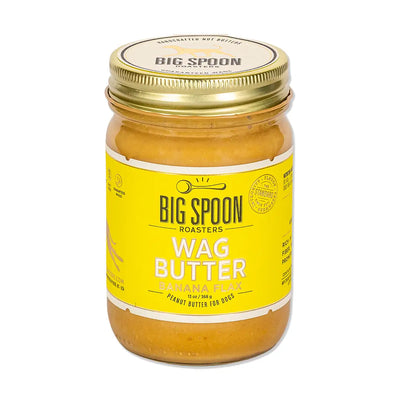 Banana Flax Wag Butter for Dogs 13 oz