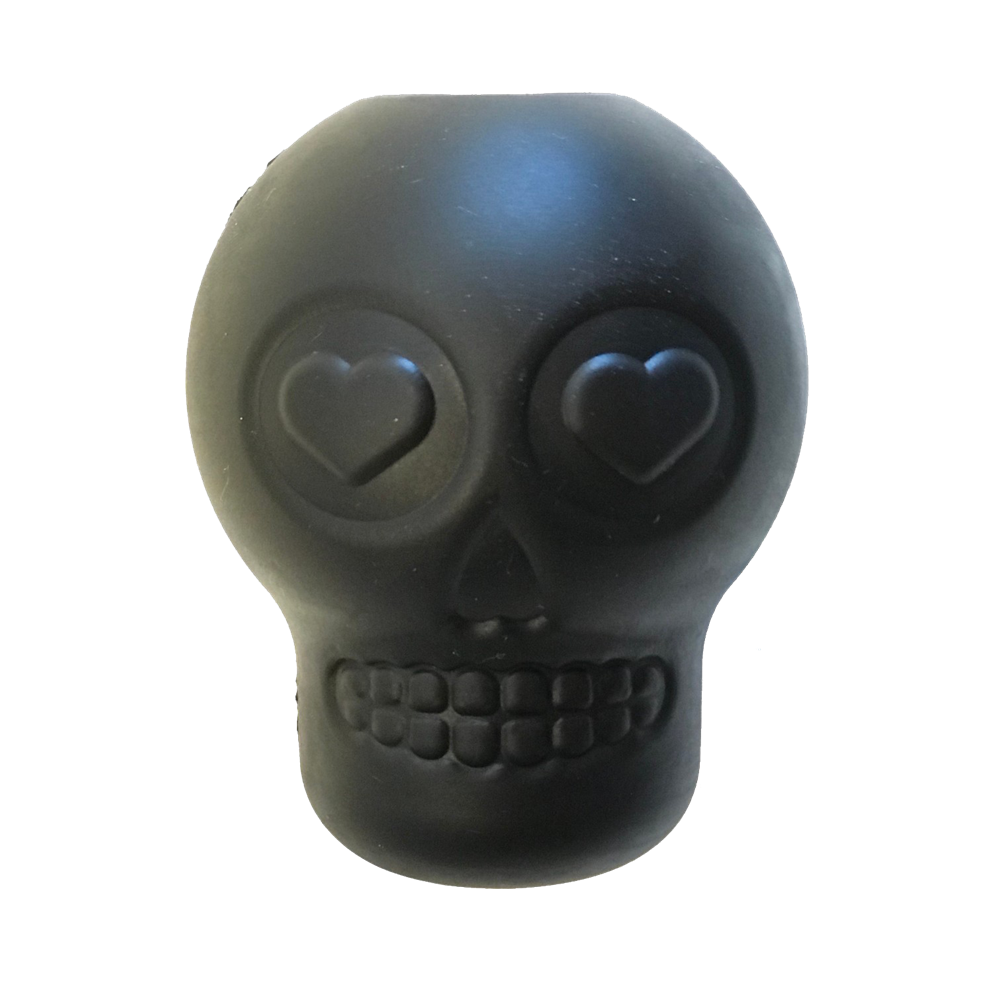 Magnum Sugar Skull Dog Chew Toy & Treat Dispenser - USA Made | SodaPup