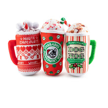 Haute Chocolate, Puppermint Mocha, & Dog Nog | Christmas Dog Toys