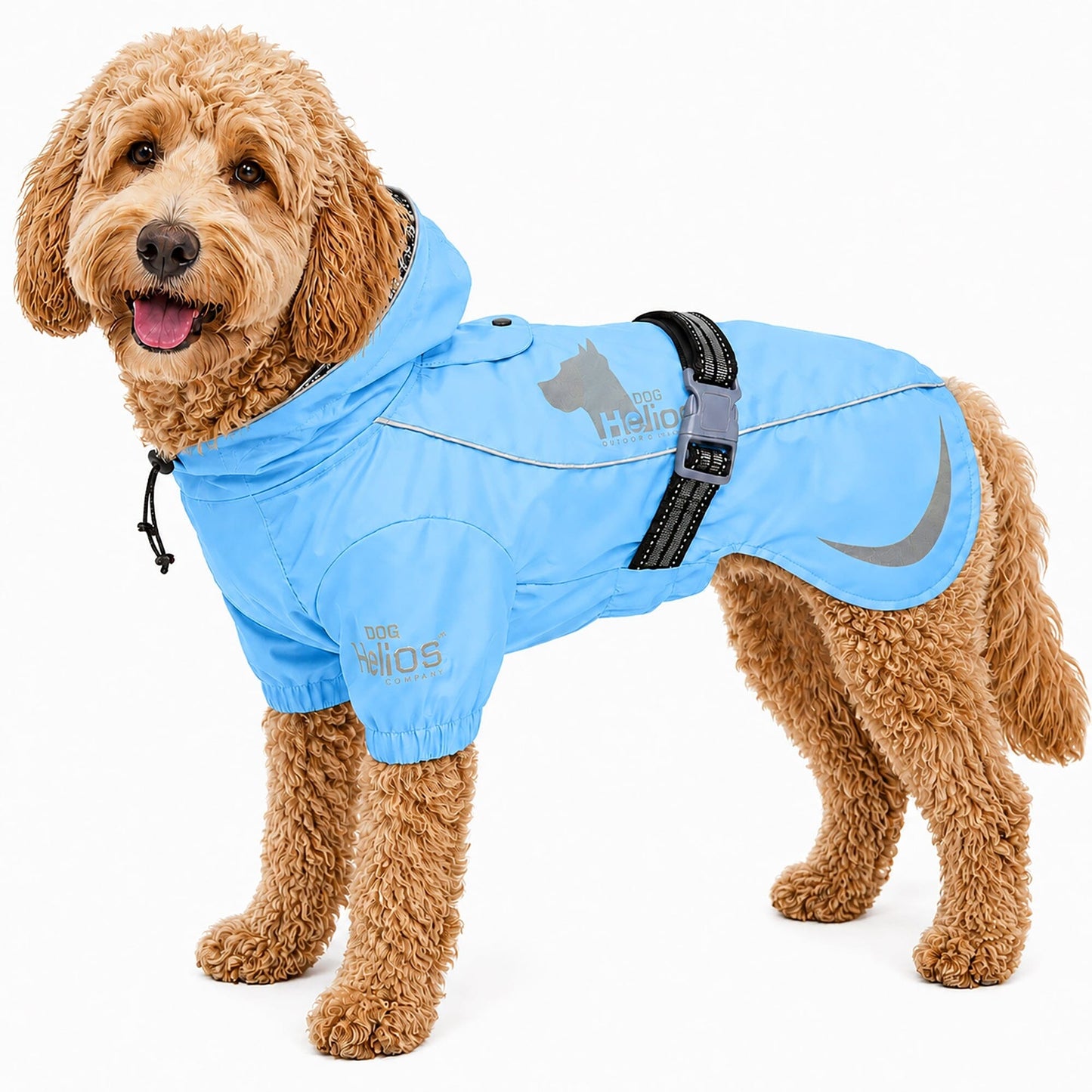 Dog Helios 'Ice-Breaker' Extendable Hooded Dog Coat w/ Heat Reflective Technology