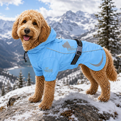 Dog Helios 'Ice-Breaker' Extendable Hooded Dog Coat w/ Heat Reflective Technology