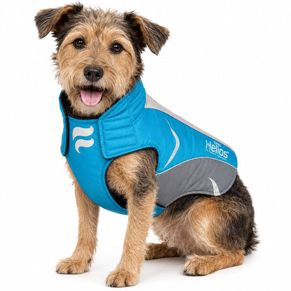 Dog Helios ® Altitude-Mountaineer Wrap-Hook-and-Loop Waterproof Dog Coat