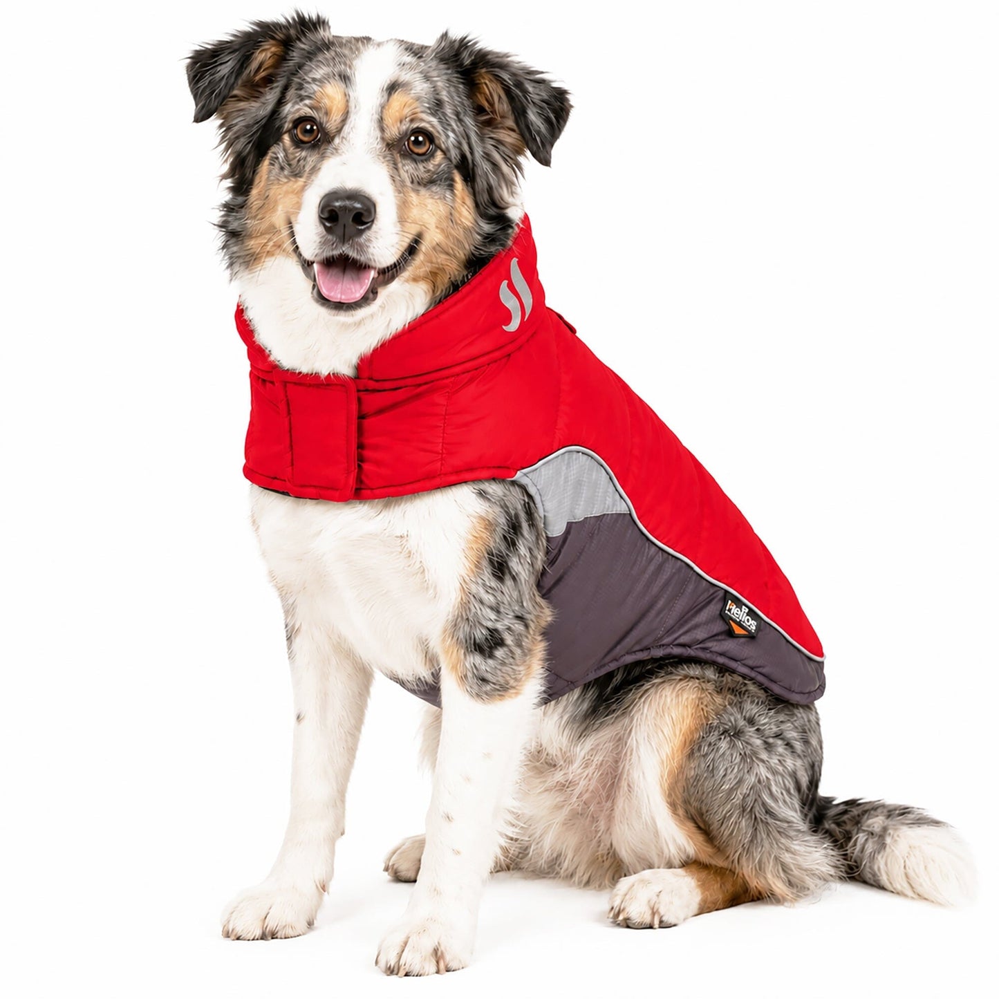 Dog Helios ® Hurricane-Waded Plush 3M Reflective Insulated Winter Dog Coat