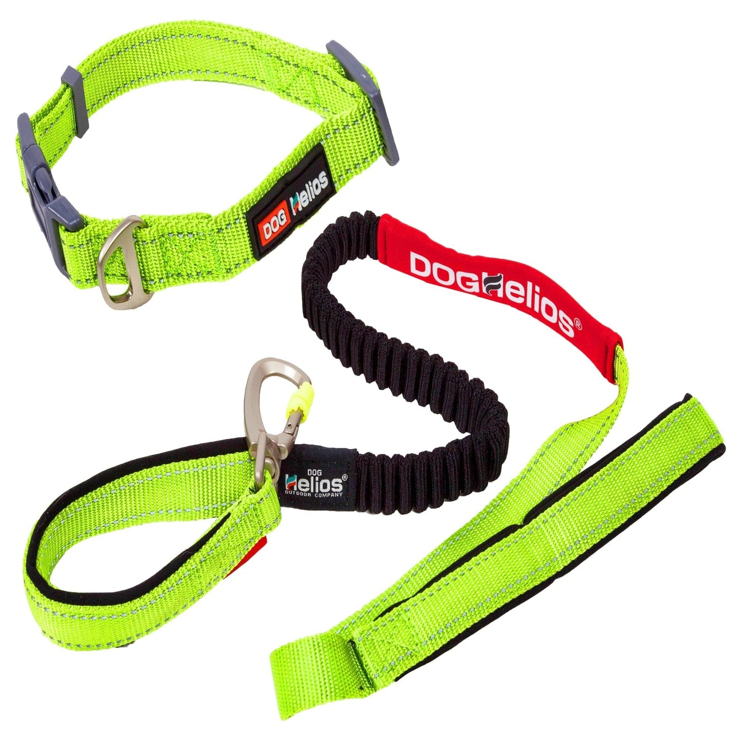 Dog Helios ® 'Neo-Indestructible' 2-in-1 Accordion Dog Collar and Leash