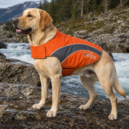Dog Helios ® Octane Reflective Soft-Shell Neoprene Performance Dog Coat