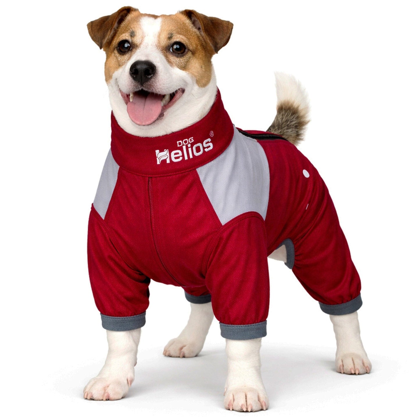 Dog Helios ® 'Tail Runner' Lightweight 4-Way-Stretch Breathable Yoga Dog Tracksuit