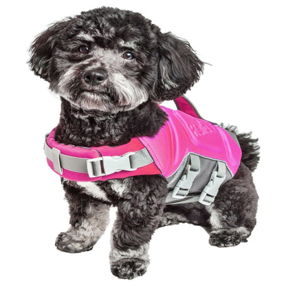 Dog Helios ® 'Tidal Guard' Multi-Point Strategically-Stitched Reflective Pet Dog Life Jacket Vest
