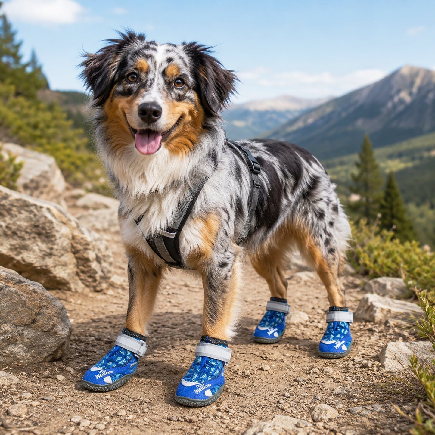 Dog Helios 'Surface' Premium Grip Performance Dog Shoes - Set Of 4