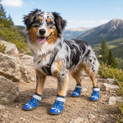 Dog Helios 'Surface' Premium Grip Performance Dog Shoes - Set Of 4