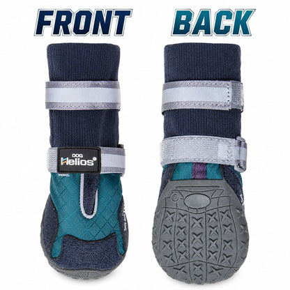 Dog Helios 'Traverse' Premium Grip High-Ankle Outdoor Dog Boots - Set Of 4